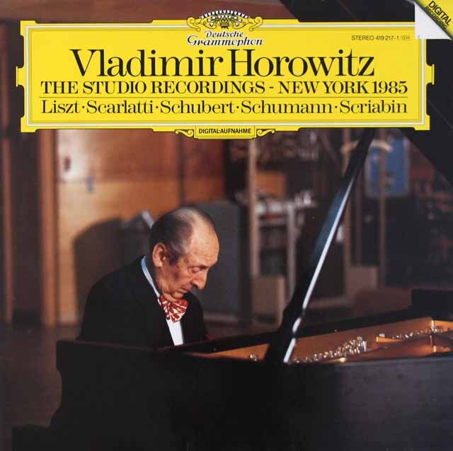ホロヴィッツ・スタジオ・レコーディングス 1985　独DGG　3722　LP レコード