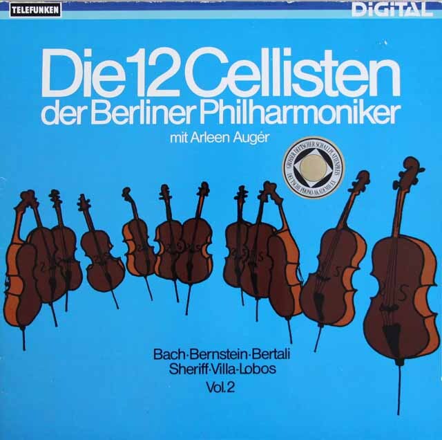 ベルリン・フィル12人のチェロ奏者たち vol.2　独TELEFUNKEN　3722　LP レコード