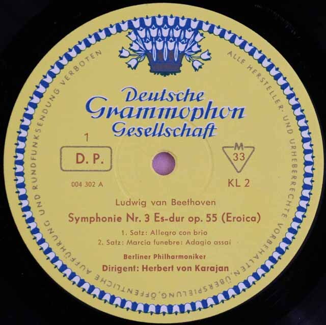 カラヤン LPレコード（6枚） LP レコード カラヤンのチャイコフスキー/交響曲第4番 独EMI 3007