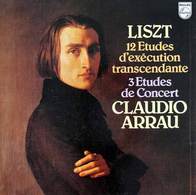 LP レコード アラウのリスト/「超絶技巧練習曲」ほか 蘭PHILIPS 3726