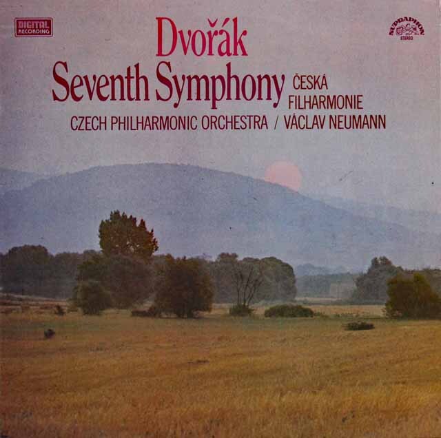 ノイマンのドヴォルザーク/交響曲第7番　チェコSUPRAPHON　3727　LP レコード