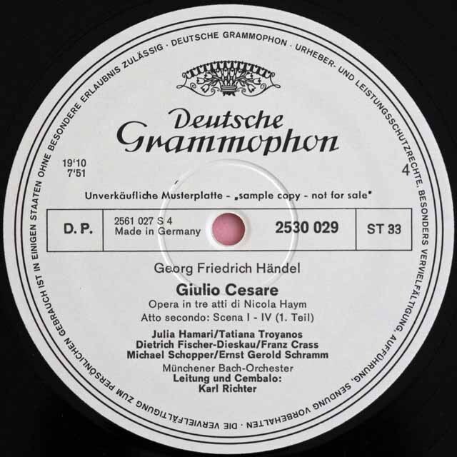 LP レコード 白レーベル/非売品 テストプレス エッシェンバッハの