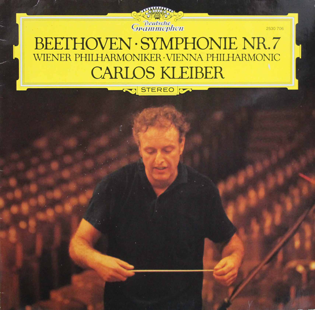 ベートーヴェン: 第7交響曲 LP LP レコード クライバーのベートーヴェン/交響曲第7番 独DGG 3728