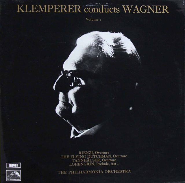 クレンペラー/ワーグナー作品集　第1巻　英EMI　3728　LP レコード