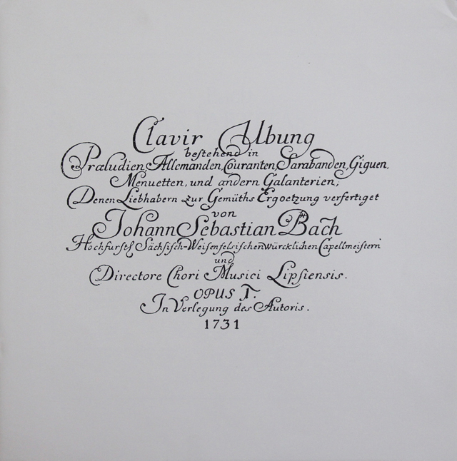 LP レコード 直筆メッセージ付き デラ・ポルテのバッハ/6つの