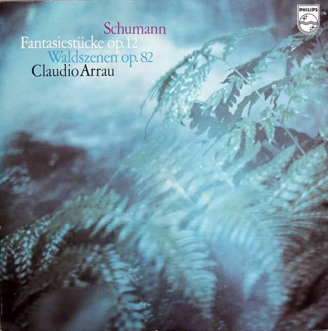 アラウのシューマン/「幻想小品集」ほか　蘭PHILIPS　3729　LP レコード