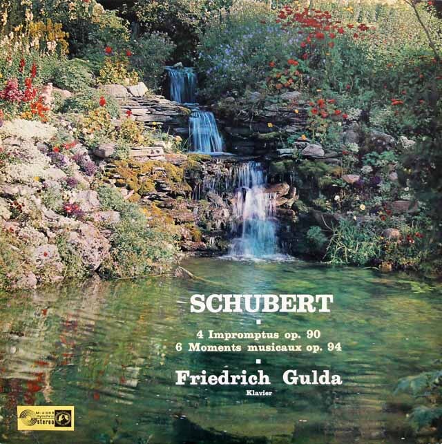 グルダのシューベルト/4つの即興曲（D899）、「楽興の時」　独CH　3730　LP レコード