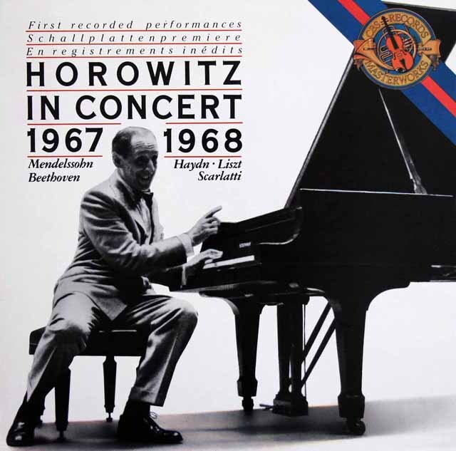 ホロヴィッツ・イン・コンサート 1967／1968　蘭CBS　3730　LP レコード