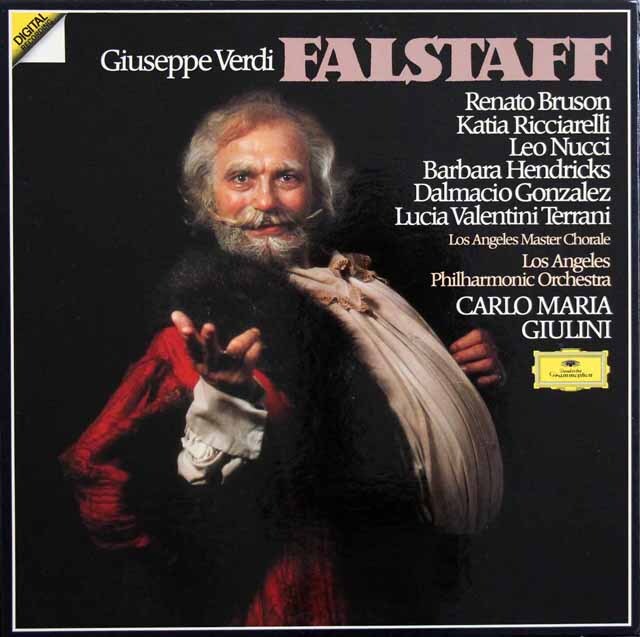 ジュリーニのヴェルディ/「ファルスタッフ」全曲　独DGG　3730　LP レコード