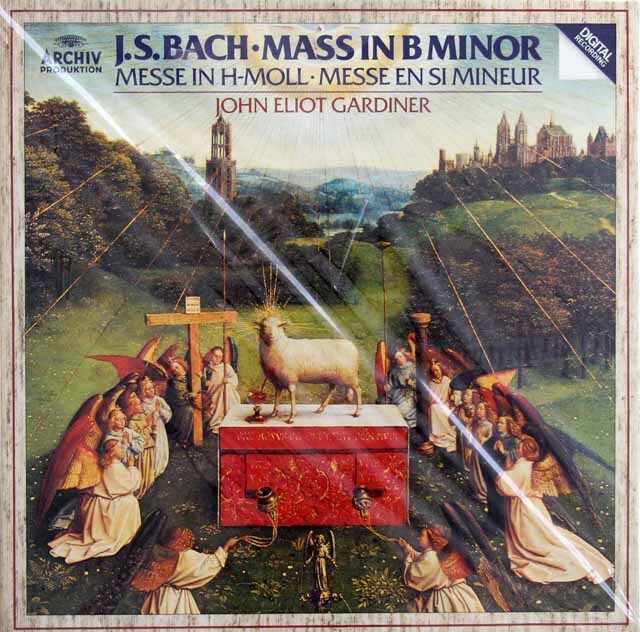 【未開封】ガーディナーのバッハ/ミサ曲ロ短調 　蘭ARCHIV　3731　LP レコード