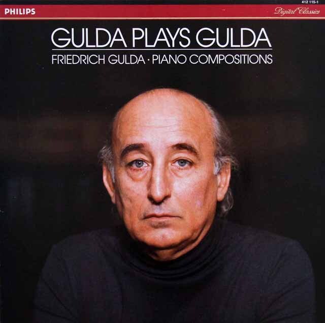 グルダ・プレイズ・グルダ　蘭PHILIPS　3731　LP レコード