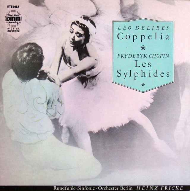 フリッケのドリーブ/バレエ音楽「コッペリア」組曲ほか　 独ETERNA　3731　LP レコード