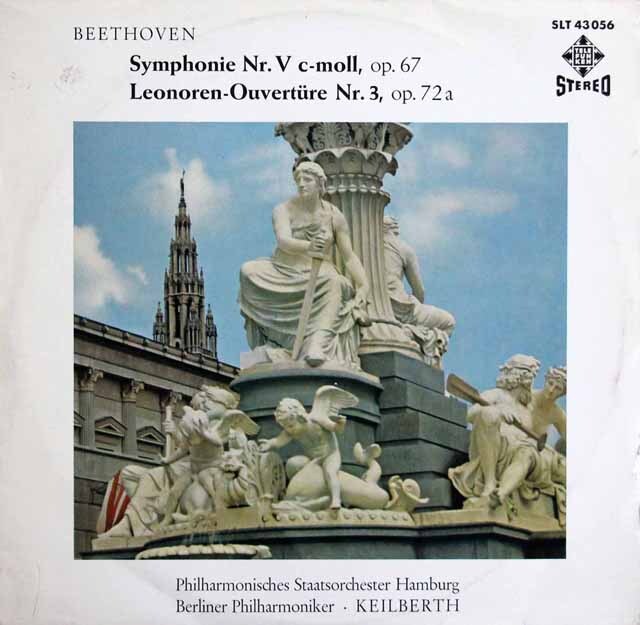 カイルベルトのベートーヴェン/交響曲第5番「運命」ほか　独TELEFUNKEN　3732　LP レコード