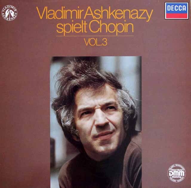 LP レコード アシュケナージのショパン/ピアノ独奏曲全集 独