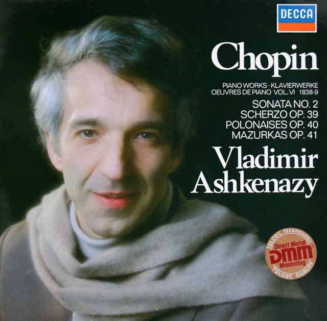 LP レコード アシュケナージのショパン/ピアノ独奏曲全集 独
