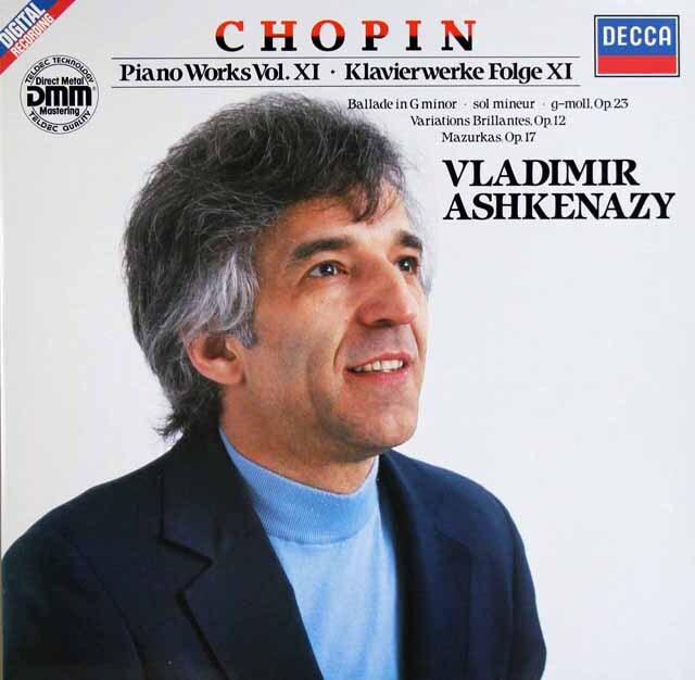 LP レコード アシュケナージのショパン/ピアノ独奏曲全集 独