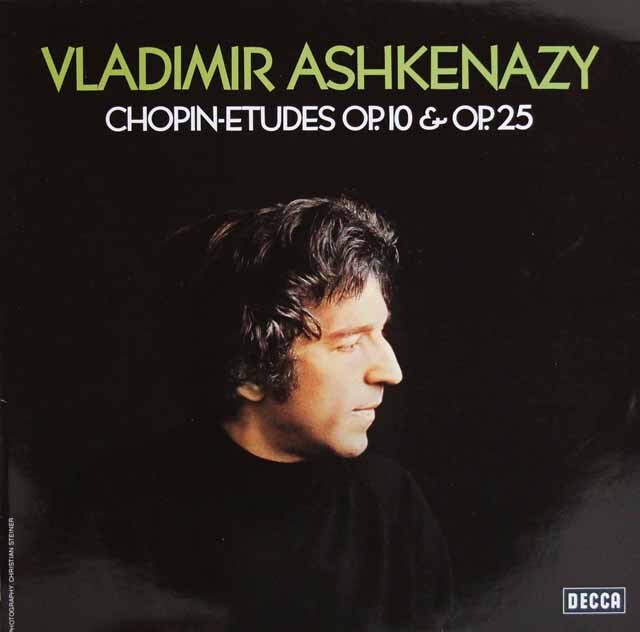 LP レコード アシュケナージのショパン/ピアノ独奏曲全集 独DECCA 3732