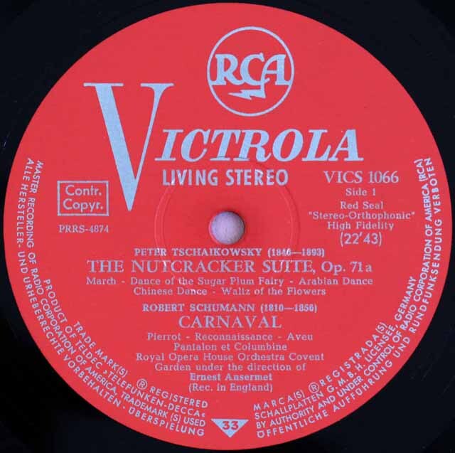 LP レコード アンセルメの「ザ・ロイヤル・バレエ～ガラ