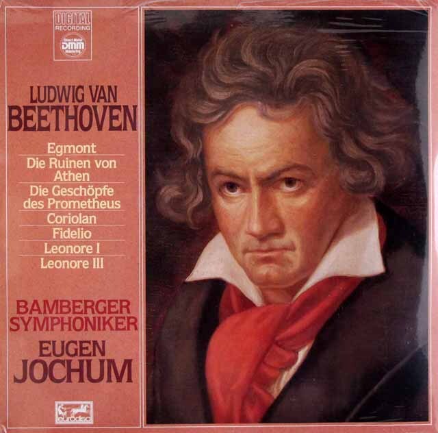 【未開封】　ヨッフムのベートーヴェン/序曲集　独eurodisc　3733　LP レコード