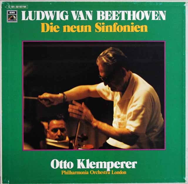 クレンペラーのベートーヴェン/交響曲全集　独EMI　3733　LP レコード