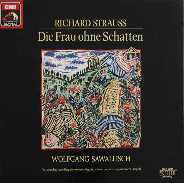 サヴァリッシュのR.シュトラウス/「影のない女」　独EMI　3733　LP レコード
