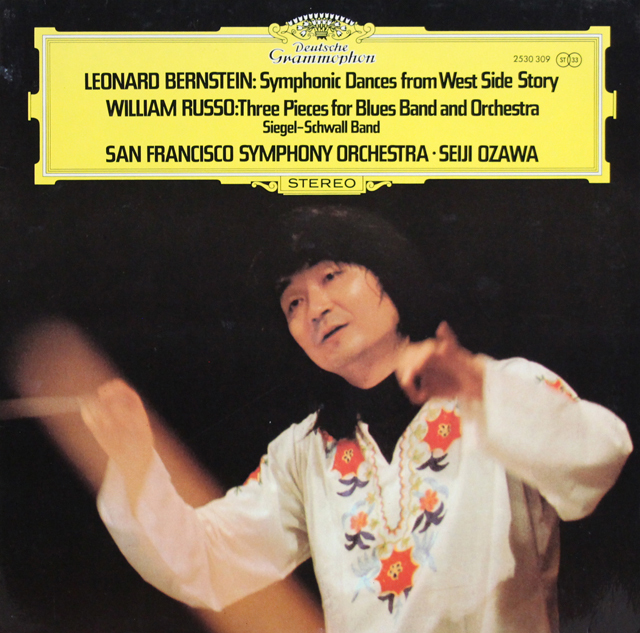 小澤のバーンスタイン/「ウェスト・サイド物語」ほか　独DGG　3734　LP レコード