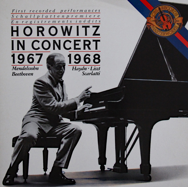 ホロヴィッツ・イン・コンサート 1967/1968　蘭CBS　3734　LP レコード