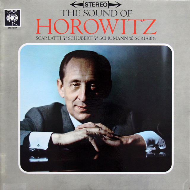 ホロヴィッツのシューマン/「子供の情景」ほか　英CBS　3734　LP レコード