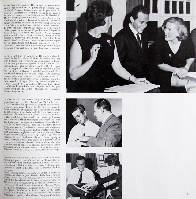 LP レコード 直筆サイン入り マゼールのバッハ/ロ短調ミサ曲 蘭PHILIPS