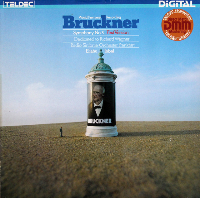 インバルのブルックナー/交響曲第3番（初稿）　独TELDEC　3734　LP レコード