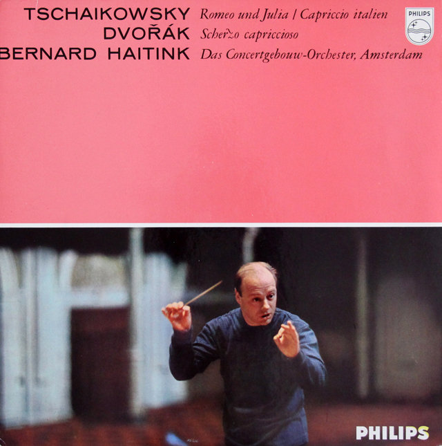ハイティンクのチャイコフスキー/「ロメオとジュリエット」ほか　蘭PHILIPS　3734　LP レコード