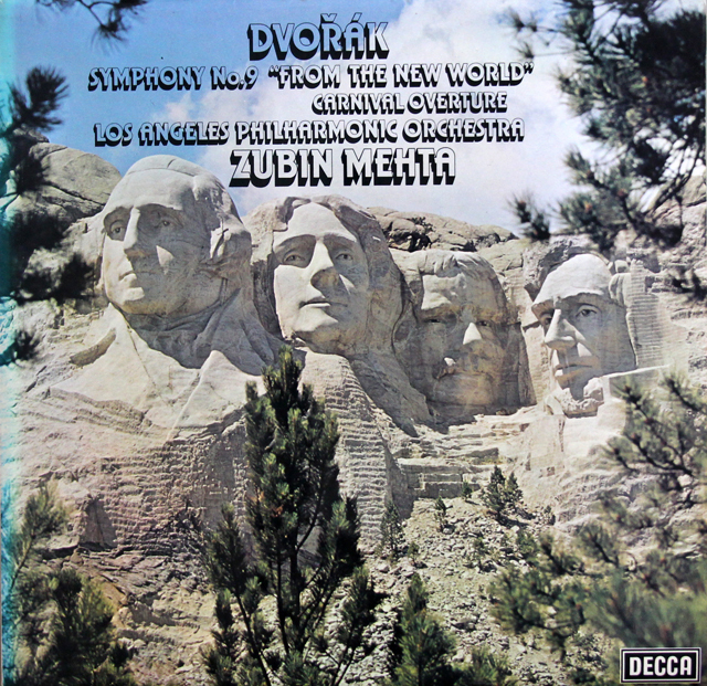 【オリジナル盤】　メータのドヴォルザーク/交響曲第9番「新世界より」　英DECCA　3735　LP レコード
