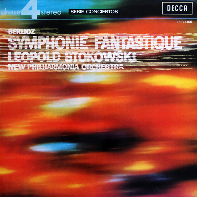 ストコフスキーのベルリオーズ/幻想交響曲　英DECCA　3735　LP レコード