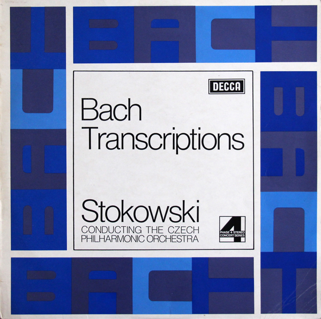 ストコフスキーのバッハ/「トッカータとフーガ ニ短調」ほか　英DECCA　3735　LP レコード