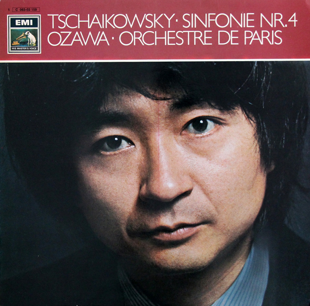 小澤のチャイコフスキー/交響曲第4番　独EMI　3735　LP レコード