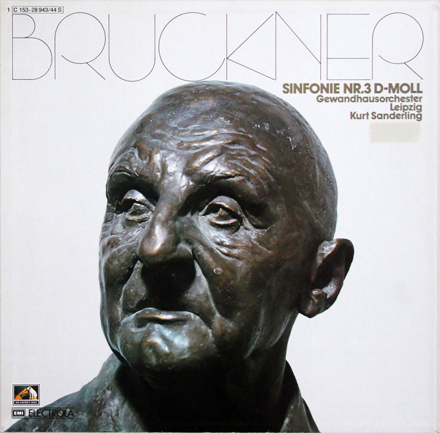 ザンデルリンクのブルックナー/交響曲第3番　独EMI　3736　LP レコード