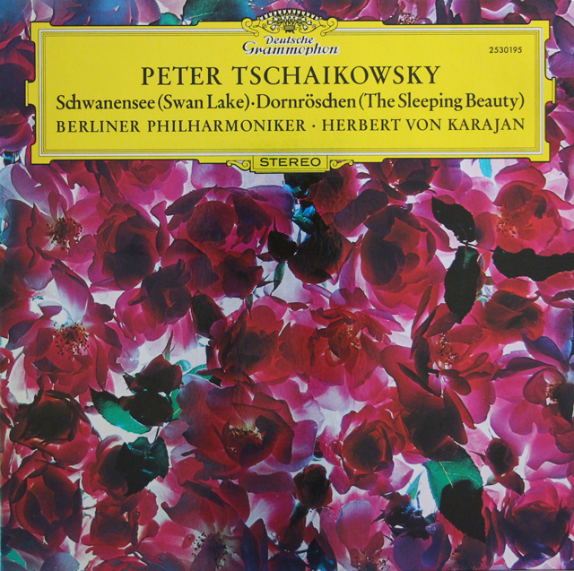 カラヤンのチャイコフスキー/「白鳥の湖」、「眠りの森の美女」　独DGG　3737　LP レコード
