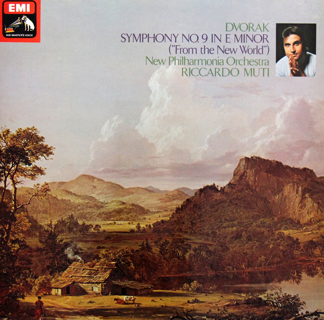 【オリジナル盤】　ムーティのドヴォルザーク/交響曲第9番「新世界より」　英EMI　3737　LP レコード