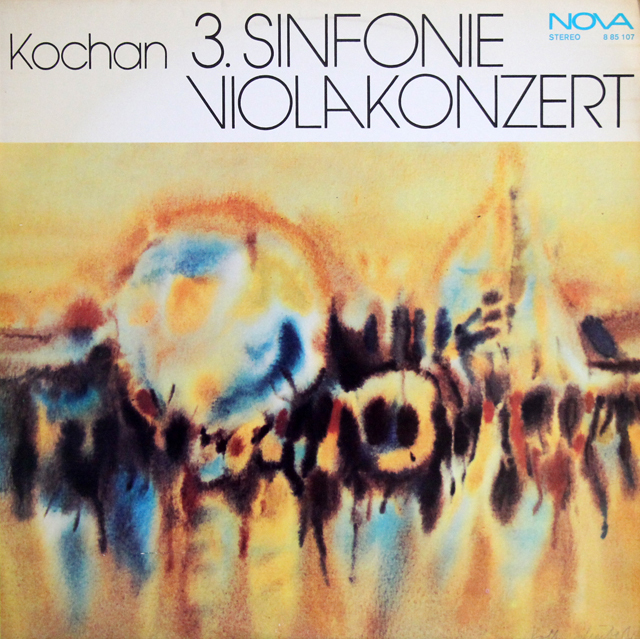 【テストレーベル】　プルスのコーハン/交響曲第3番ほか　独NOVA　3737　LP レコード