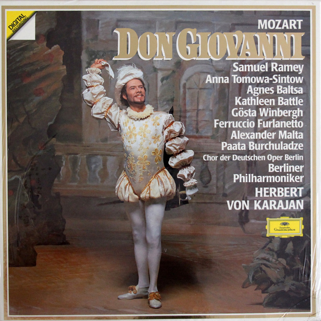 【未開封】　カラヤンのモーツァルト/「ドン・ジョヴァンニ」全曲　独DGG　3737　LP レコード