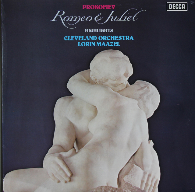 マゼールのプロコフィエフ/「ロメオとジュリエット」ハイライト 　英DECCA　3740　LP レコード