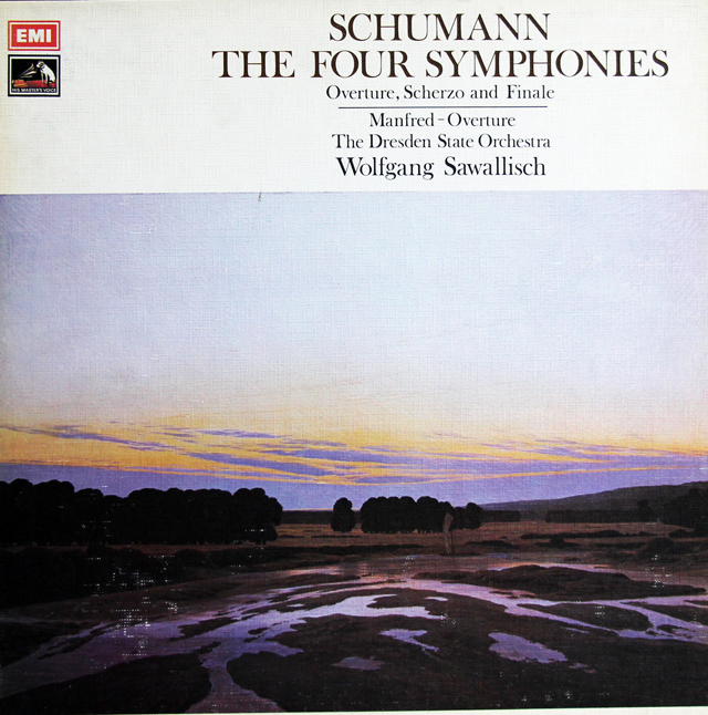 サヴァリッシュのシューマン/交響曲全集 英EMI 3740 LP レコード
