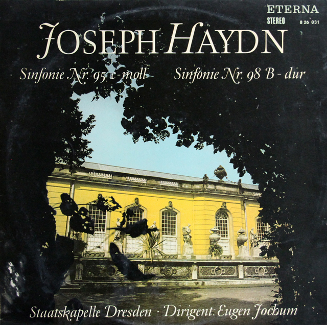【テストプレス】 ヨッフムのハイドン/交響曲第95&98番 独ETERNA 3740 LP レコード