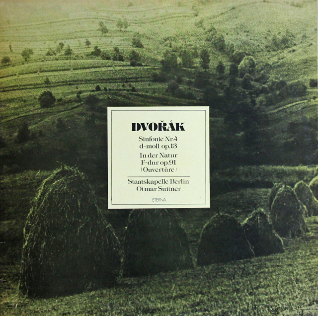 スウィトナーのドヴォルザーク/交響曲第4番ほか　独ETERNA　3740　LP レコード