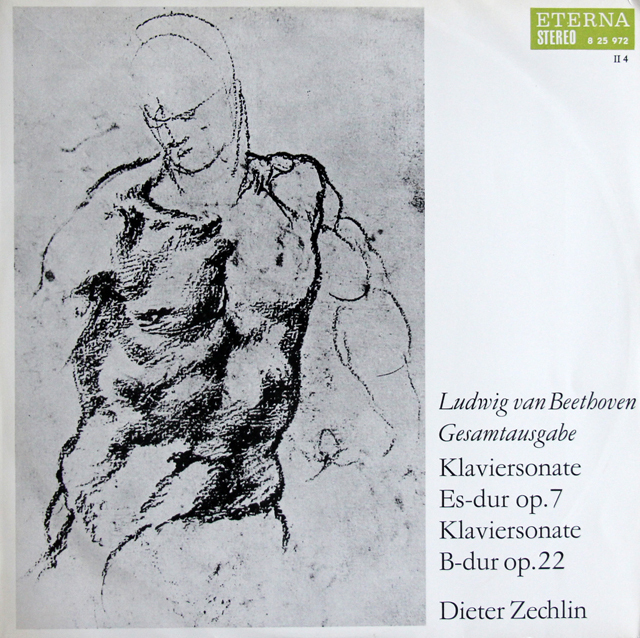 ツェヒリンのベートーヴェン/ピアノソナタ第4&11番   独ETERNA  3740　LP レコード