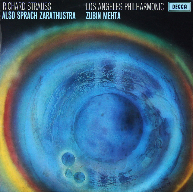 【オリジナル盤】　メータのR.シュトラウス/「ツァラトゥストラはかく語りき」　英DECCA　3741　LP レコード