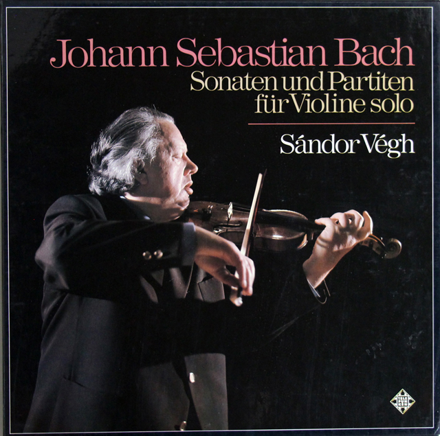 ヴェーグのバッハ/無伴奏ヴァイオリンのためのソナタとパルティータ（全曲）　独TELEFUNKEN　3741　LP レコード