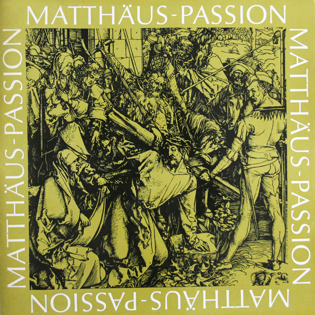 LP レコード テストプレス ラミンのバッハ/マタイ受難曲 独ETERNA 3741