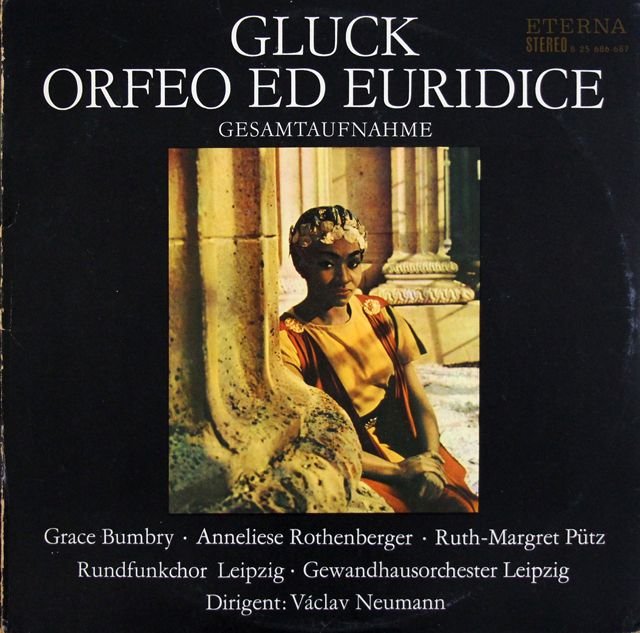 【テストプレス】　ノイマンのグルック/「オルフェオとエウリディーチェ」全曲　独ETERNA　3742　LP レコード