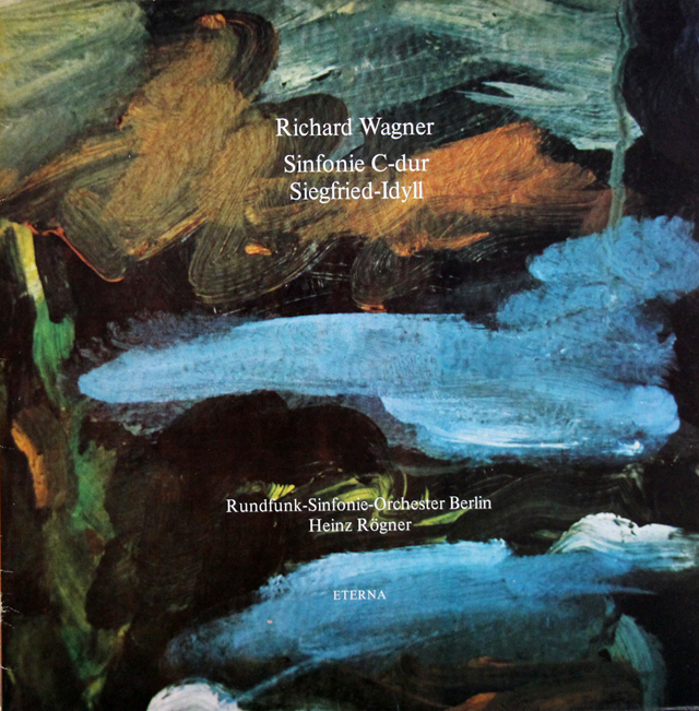【テストプレス】　レーグナーのワーグナー/交響曲 ハ長調、ジークフリート牧歌　独ETERNA　3742　LP レコード